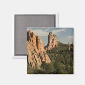 Garten der historischen Stadt Götter Magnet (Vorderseite/Rückseite)