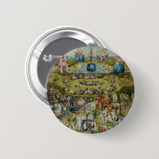 Garten der Irdischen Freuden, 1490-1500 Button (Vorne & Hinten)