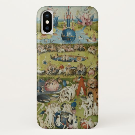 Garten der irdischen Freuden, 1490-1500 Case-Mate iPhone Hülle (Rückseite)