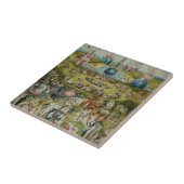 Garten der irdischen Freuden, 1490-1500 Fliese (Seite)
