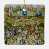 Garten der irdischen Freuden, 1490-1500 Keramikornament (Rückseite)