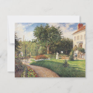 Garten der Les Mathurins in Pontoise von Pissarro