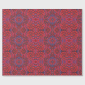 Garten der magischen Blume Bohemisch Arabesque Mus Geschenkpapier (Flach)