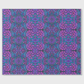 Garten der magischen Blume Bohemisch Arabesque Mus Geschenkpapier (Flach)