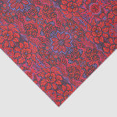 Garten der magischen Blume Bohemisch Arabesque Mus Seidenpapier (Ausschnitt)