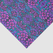 Garten der magischen Blume Bohemisch Arabesque Mus Seidenpapier (Ausschnitt)