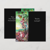 GARTEN DER MELISSA EINLADUNG (Vorne/Hinten)