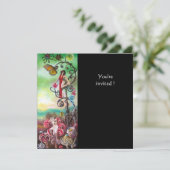 GARTEN DER MELISSA EINLADUNG (Stehend Vorderseite)