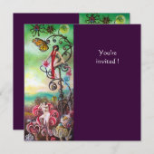 GARTEN DER MELISSA EINLADUNG (Vorne/Hinten)