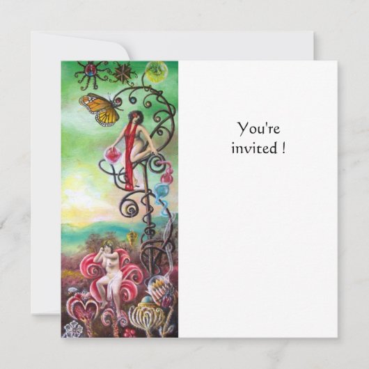 GARTEN DER MELISSA EINLADUNG (Vorderseite)