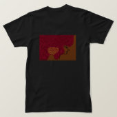 Garten der mystischen Gnade T-Shirt (Design Rückseite)