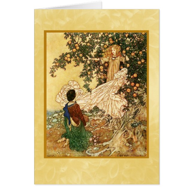 Garten der Paradies-Karte (Vorne)