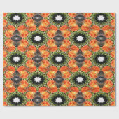 Garten der Poppies...... Geschenkpapier (Flach)