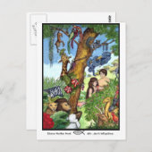 Garten der Postkarte von Eden (Vorne/Hinten)