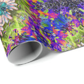 Garten der Psychedelik.... Geschenkpapier (Rolleneckpunkt)