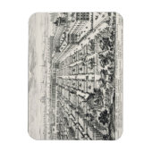 Gärten der Quirinale, von 'Li Giardini di Rom Magnet (Vertikal)
