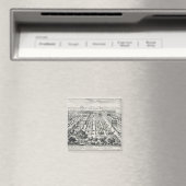 Gärten der Quirinale, von 'Li Giardini di Rom Magnet (In Situ (Geschirrspüler))