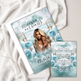 Garten der Rose - Gedenkkarte LIA004 Einladung