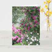 Garten der Rose Karte (Gelbe Blume)