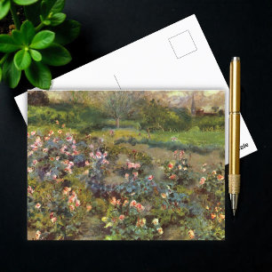 Garten der Rose, Renoir Postkarte