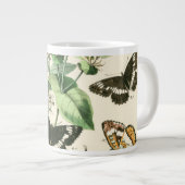 Garten der Schmetterlinge und Blume Jumbo-Tasse (Vorderseite Rechts)