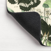 Garten der Schmetterlinge und Blume Mousepad (Ecke)