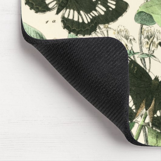 Garten der Schmetterlinge und Blume Mousepad (Ecke)