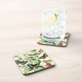 Garten der Schmetterlinge und Blume Untersetzer (Rechte Seite)