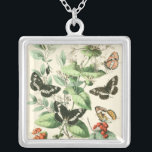 Garten der Schmetterlinge und Blume Versilberte Kette<br><div class="desc">Eine schöne Gartenlandschaft mit Schmetterlingen und Blume. Idyllisch in seiner Präsentation,  ist dies ein großartiger Druck in Ihre Zuhause zu setzen. Bestellen Sie noch heute dieses Vision Studio!</div>