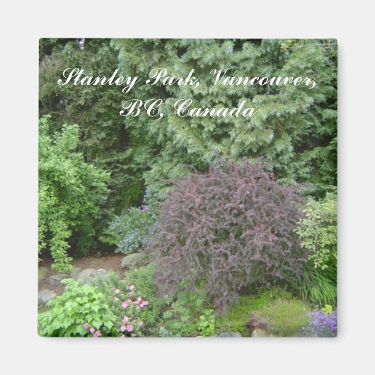 Garten der Schönheit Magnet (Vorne)