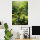Garten - Der Tempel der Liebe Poster (Heimbüro)