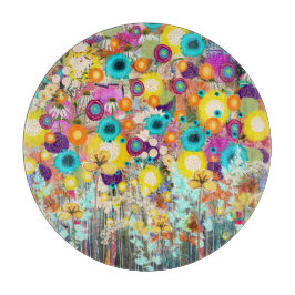 Garten der Träume - Natur Inspiriert Blumenmuseum Schneidebrett