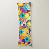 Garten der Träume - Natur Inspiriert Blumenmuseum Seitenschläferkissen (Vorderseite Vertikal)