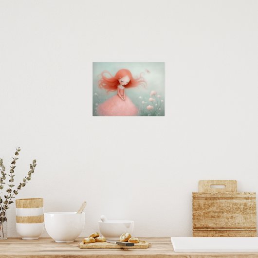 Garten der Träume Poster (Küche)