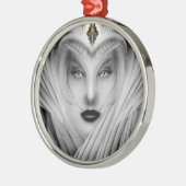 Garten der Träume Stone Bust Ornament Aus Metall (Links)