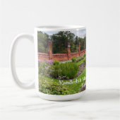 Gärten der Vanderbilt Mansion in Hyde Park NY Kaffeetasse (Links)