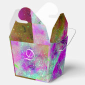 GARTEN DER VERLORENEN SCHADOWS BLAU LILA PINK FLOR GESCHENKSCHACHTEL (Geöffnet)