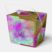 GARTEN DER VERLORENEN SCHADOWS BLAU LILA PINK FLOR GESCHENKSCHACHTEL (Rückseite)