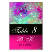 GARTEN DER VERLORENEN SCHADOWS BLAU LILA PINK FLOR TISCHNUMMER (Vorderseite)