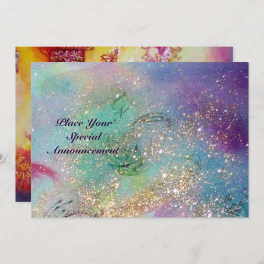 GARTEN DER VERLORENEN SCHADOWS-FAIRIEN UND SCHALTF ANKÜNDIGUNG (Vorne/Hinten)