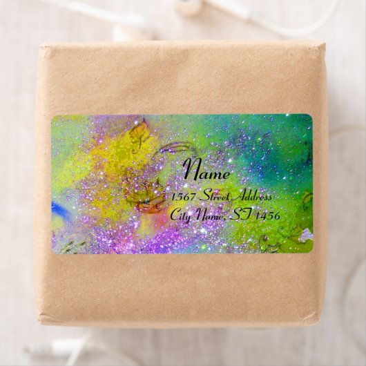 GARTEN DER VERLORENEN SCHADOWS , gelb grün lila (Insitu)