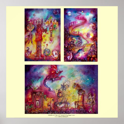 GARTEN DER VERLORENEN SCHADOWS,Kolossala Poster (Vorne)