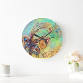 GARTEN DER VERLORENEN SCHADOWS,MAGIC BUTTERFLY PFL GROßE WANDUHR (Zuhause)