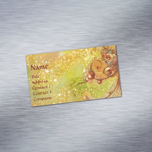 GARTEN DER VERLORENEN SCHADOWS MAGIC BUTTERFLY-PFL MAGNETISCHE VISITENKARTE (Beispiel)