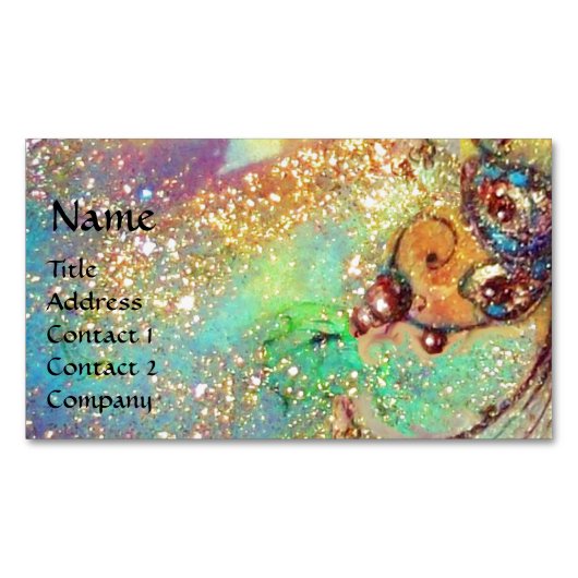 GARTEN DER VERLORENEN SCHADOWS MAGIC BUTTERFLY-PFL MAGNETISCHE VISITENKARTE (Vorderseite)