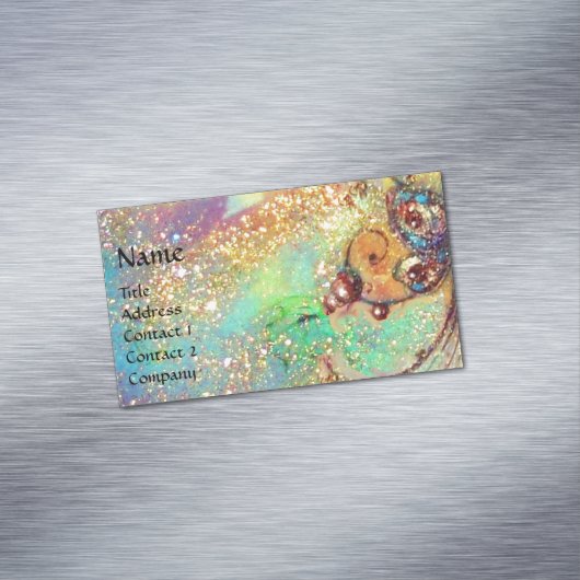 GARTEN DER VERLORENEN SCHADOWS MAGIC BUTTERFLY-PFL MAGNETISCHE VISITENKARTE (Beispiel)