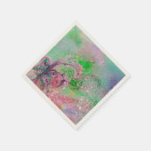 GARTEN DER VERLORENEN SCHADOWS MAGIC BUTTERFLY-PFL SERVIETTE (Ecke)