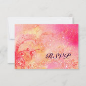 GARTEN DER VERLORENEN SCHADOWS / MAGIC BUTTERFLY U RSVP KARTE (Rückseite)