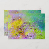 GARTEN DER VERLORENEN SCHADOWS / MAGIC BUTTERFLY U RSVP KARTE (Vorne/Hinten)