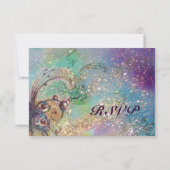 GARTEN DER VERLORENEN SCHADOWS / MAGIC BUTTERFLY U RSVP KARTE (Rückseite)